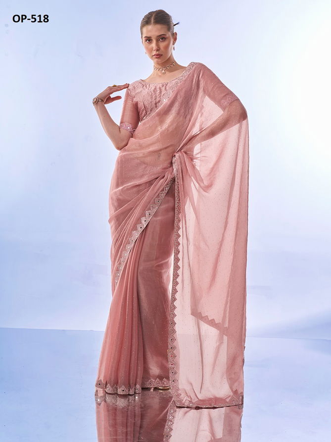 Laxminam OP 518 Burberry Designer Party Wear Saree Orders In India